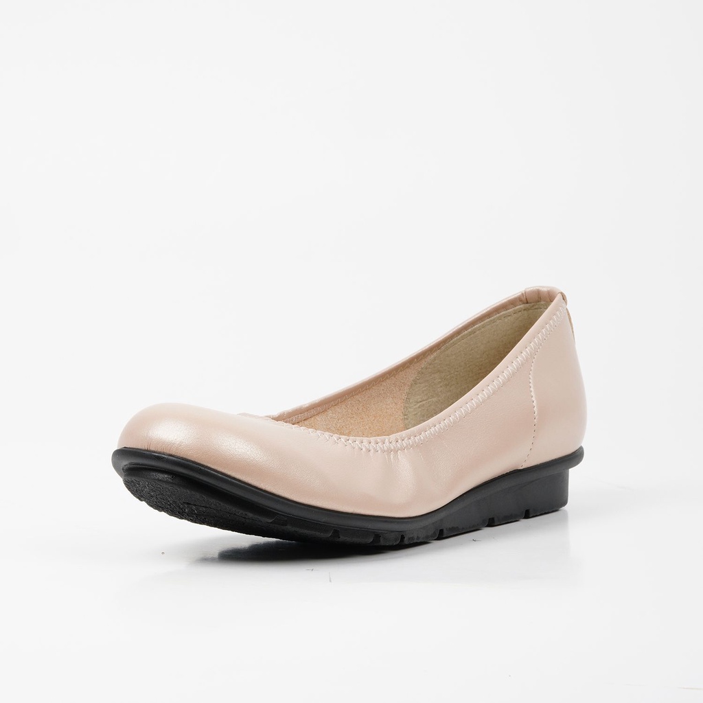 JOLI SNOB | Comfort Flat รองเท้าคัทชู ส้นแบน ใส่สบาย ผู้หญิง Made in Japan | 「Plain」 FC-39800