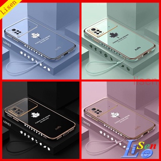 เคส Poco M4 PRO เคส Poco X4 PRO 5G เคส Poco F4 GT Poco X3 PRO Poco X3 NFc Poco M3 Poco F3 Poco X3 GT 5G Poco M3 PRO 5G เคสโทรศัพท์มือถือ กันกระแทก ลายใบเมเปิ้ล สําหรับ FY