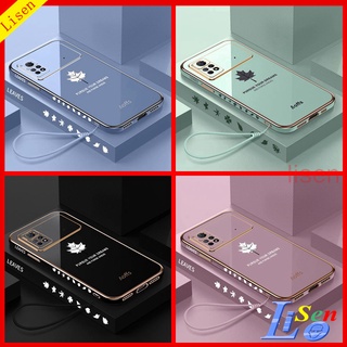 เคส Poco M4 PRO เคส Poco X4 PRO 5G เคส Poco F4 GT Poco X3 PRO Poco X3 NFc Poco M3 Poco F3 Poco X3 GT 5G Poco M3 PRO 5G เคสโทรศัพท์มือถือ กันกระแทก ลายใบเมเปิ้ล สําหรับ FY