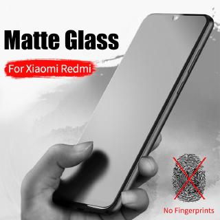 9D Matte Tempered Glass for Xiaomi Redmi Note 9S 9 Pro Max Redmi Note 8T 7 8 Pro 7A 8A Full Cover Anti-fingerprint Screen Protector