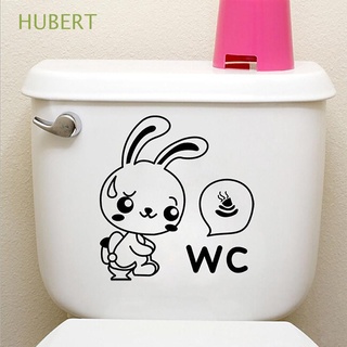 Hubert สติกเกอร์ ลายการ์ตูนน่ารัก กันน้ํา ลอกออกได้ สําหรับตกแต่งบ้าน ห้องน้ํา