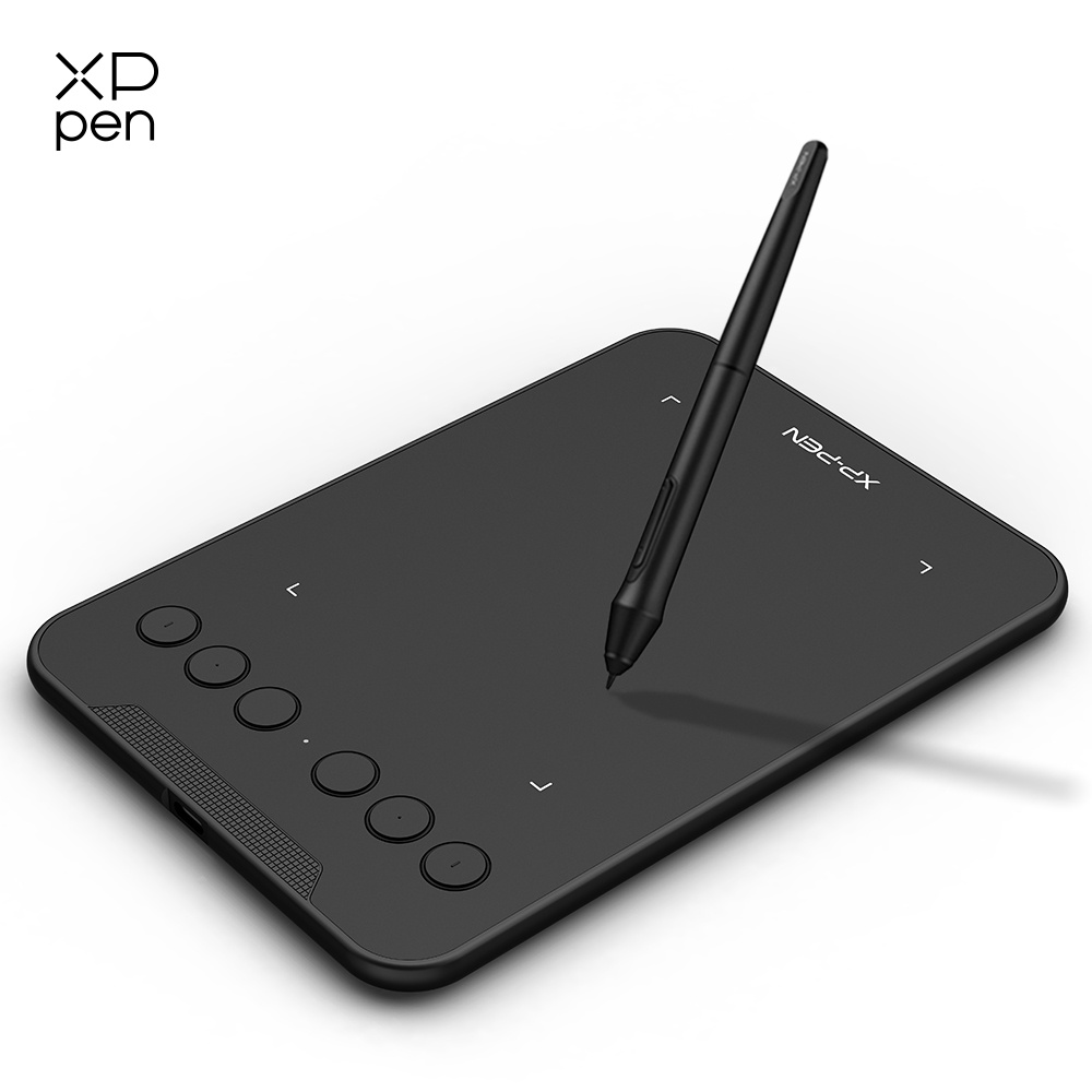 XPPen Deco Mini 4 Digital Drawing Tablet with 6 Shortcut Keys 8192 Levels Graphic Tablet Support And