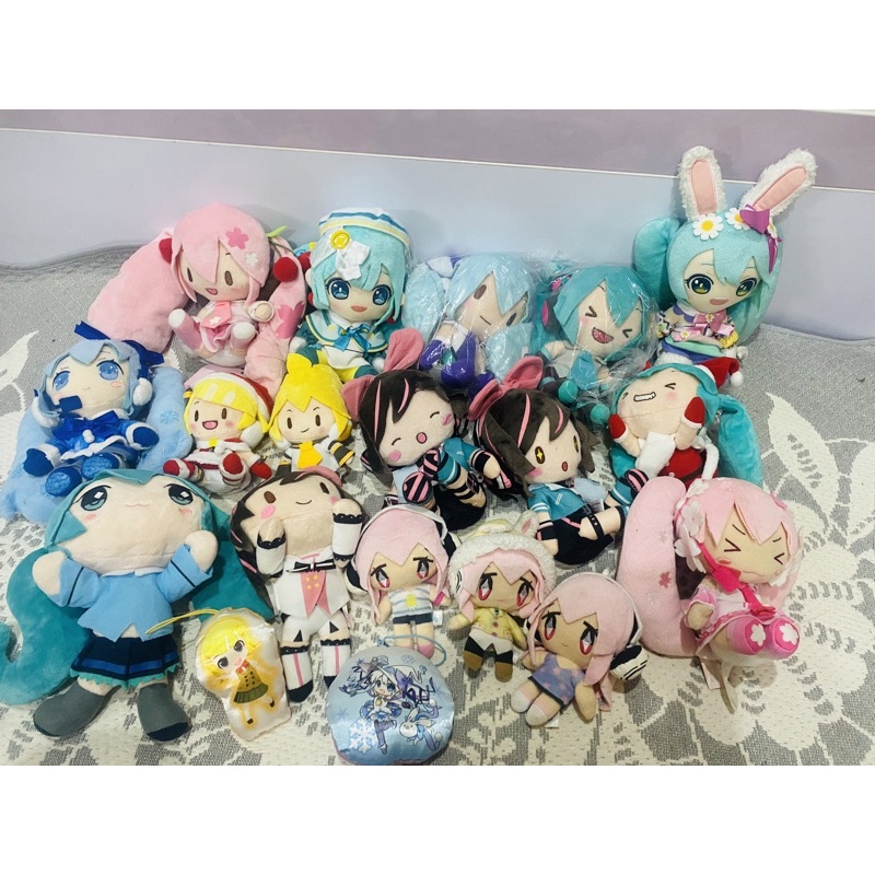 Miku,rin,wool,luka,ai Vocaloid Plush Doll ขนาดเล็ก