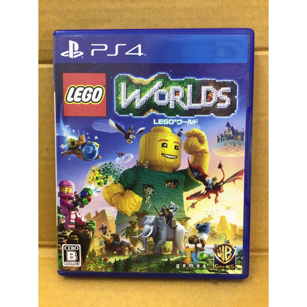 แผ่นแท้ [PS4] LEGO Worlds (Japan) (PLJM-80245)