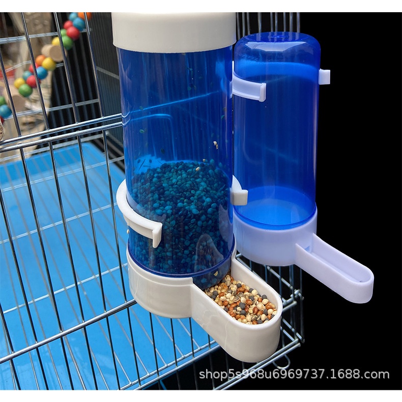 นกเครื่องดื่ม/feeder กรงนกอัตโนมัติอุปกรณ์เสริม Parrot Feeding เครื่องมืออัตโนมัติ Feeder ชามเครื่องดื่ม