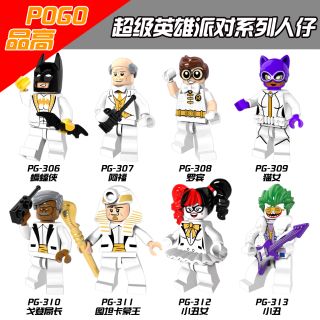 เลโก้จีน POGO 306-313 Minifigures(สินค้าใหม่ในซอง ไม่มีกล่อง)