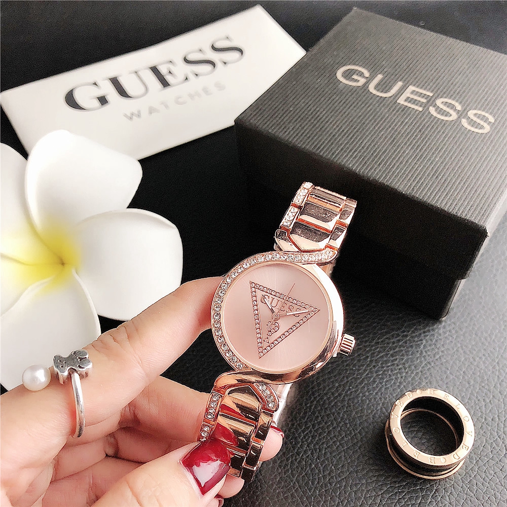 Guess Lady Watch Women นาฬิกาควอตซ์ Caual