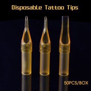 หัวฉีดเข็มสักแบบใช้แล้วทิ้งสีเหลือง 50 มม . / กล่อง