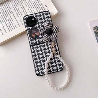 เคสโทรศัพท์มือถือหนัง PU PC แข็ง กันกระแทก พร้อมช่องใส่บัตร หรูหรา สําหรับ Huawei P50 P50