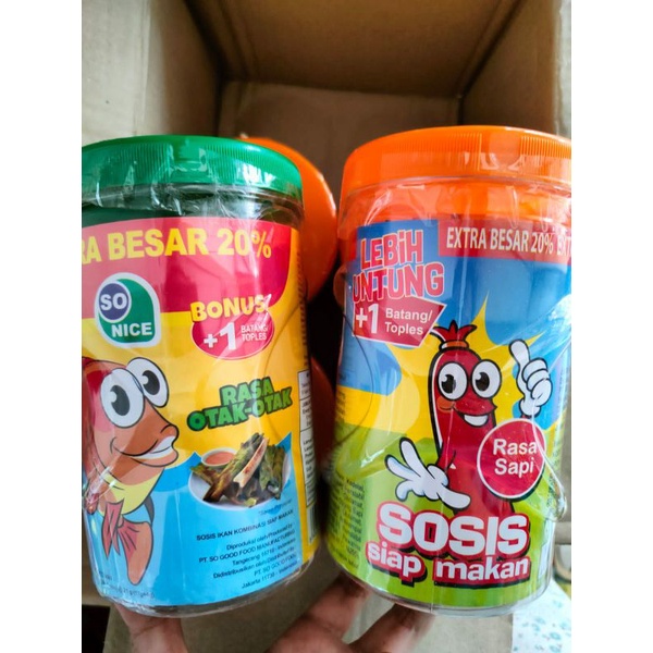 SO NICE SONICE BEEF/CHICKEN/OTAK-OTAK 25 ชิ้น x 21gr