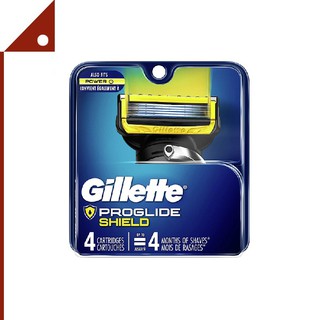 Gillette : GILPGS-4* ใบมีดโกน ProGlide Shield Mens Razor Blades, 4 Count