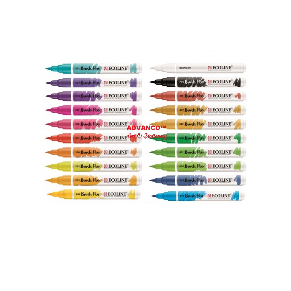 ปากกาแปรง ECOLINE***