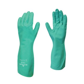 ถุงมือนิรภัย L สีเขียว โชวา 21SWA730 Green L-Showa Safety Gloves 21SWA730