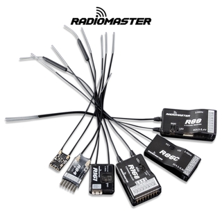 RadioMaster ตัวรับสัญญาณนาโน R81 R84 R86 R86C R88 2.4G สำหรับ FrSky