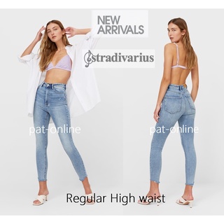 NEW * ยีนส์เอวสูง Stradivarius Regular waisted skinny jeans