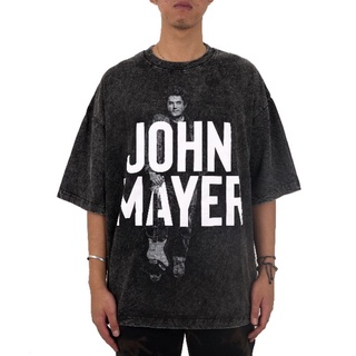 เสื้อยืด ลาย OVERSIZE TOXIC1805 JOHN MAYER WASHED