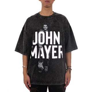 เสื้อยืด ลาย OVERSIZE TOXIC1805 JOHN MAYER WASHED