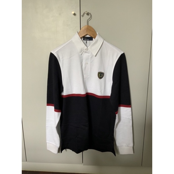 เสื้อ Fred Perry โปโลแขนยาวมือสองสภาพดีมาก ของแท้100%