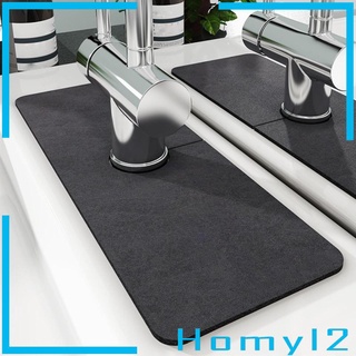 2Pcs Drying Mat Fast Drying Mat Faucet Absorbent Mat for Farmhouse Faucet