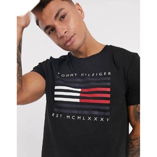 tommy เสื้อยืดแขนสั้น