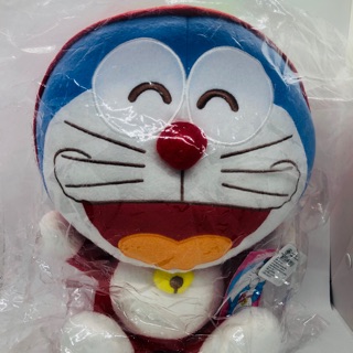 ตุ๊กตาโดเรมอน doraemon ผลไม้ สีแดง ขนาด 12 นิ้ว