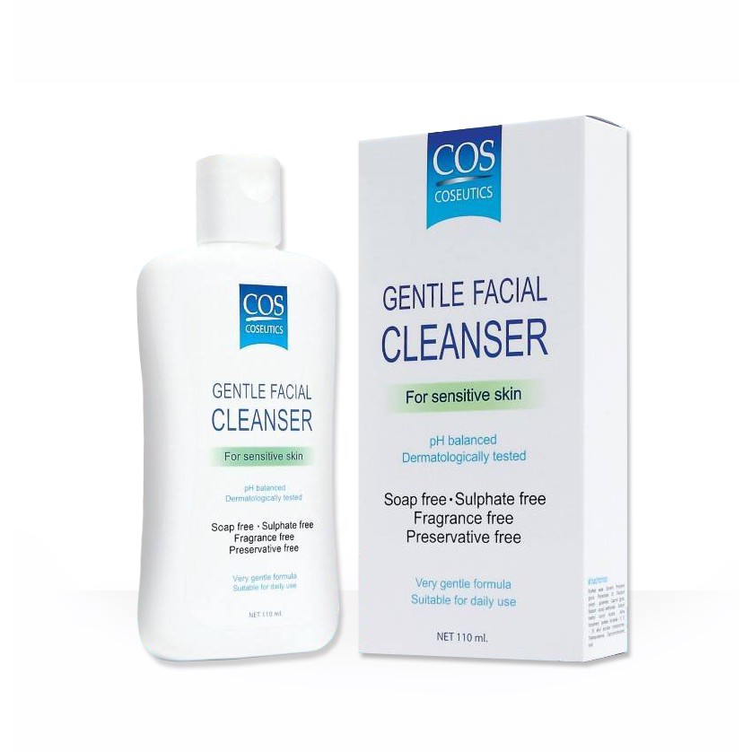 cos gentle facial cleanser
