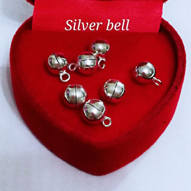 (1 ชิ้น) กระดิ่งเงินสําหรับโซ่ Loceng Gelang Perak เงินสร้อยข้อมือ (ไม่มีกล่อง)