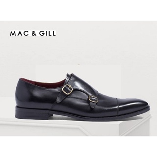 MAC&amp;GILL GALLARDO MONKSTRAP LEATHER SHOES - รองเท้าผู้ชายหนังแท้สวมแบบการคลาสสิก Premium Gallardo Double Monkstrap