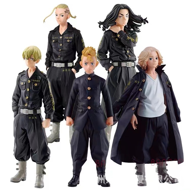 Action Figure Tokyo Revengers Draken Mikey Sano Manjiro Takemichi Hanagaki อะนิเมะของเล่นตุ๊กตา