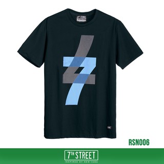 7th Street เสื้อยืด รุ่น RSN006 กรมเข้ม ของแท้ 100%