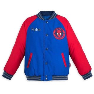 Disney store Spider-Man Varsity Jacket for Boys