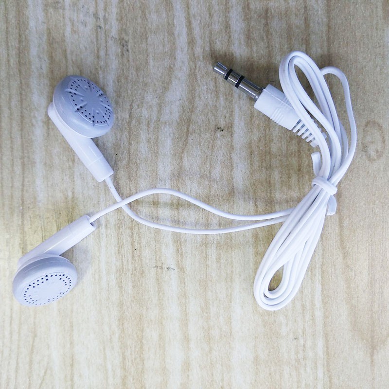 ความยาว 60 ซม.หูฟังแบบมีสายแจ็ค 3.5 มม. หูฟังชนิดใส่ในหูตัดเสียงรบกวนหูฟังสากล