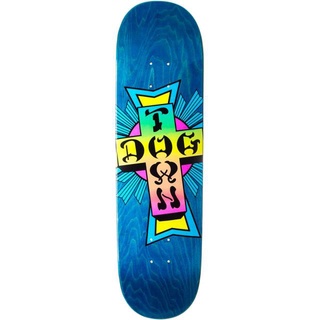 Dogtown - Street Cross Logo (Blue/Neon) 8.75" Skateboard Deck