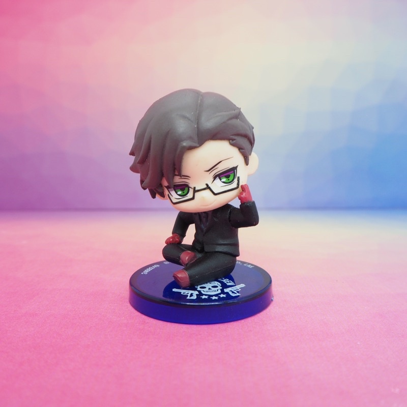 Hypnosis Mic Division Rap Battle Temporary Truce Suwarasetai Sitting Mini Figure Collection - Iruma 