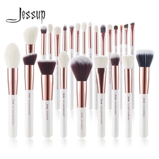 T215-25 PCS White/Rose Gold BRUSHES Kit