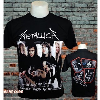 เสื้อวง METALLICA วงร็อค ไม่มีตะเข็บข้าง คอฟิต ป้ายUSA เสื้อร็อค เสื้อผ้าผู้ชาย เสื้อทัวร์ วงดนตรีร็อคต่างประเทศ