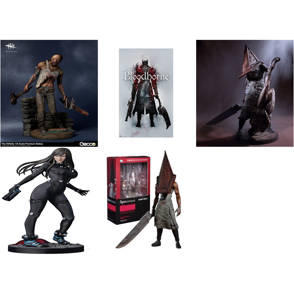 Silent Hill Gecco / Dead by Daylight / Figma Pyramid / Bloodborne Poster / Gecco Gantz Reika