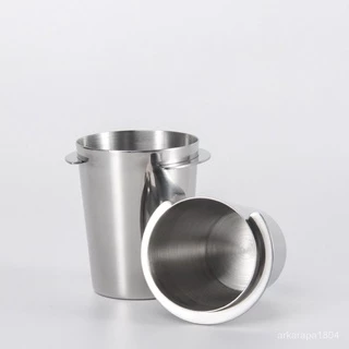 ถ้วยโดสกาแฟ สแตนเลส 304 Dosing cup รองผงกาแฟ จากเรื่องบด สำหรับด้ามชง 51/58mm[MANCAFE]