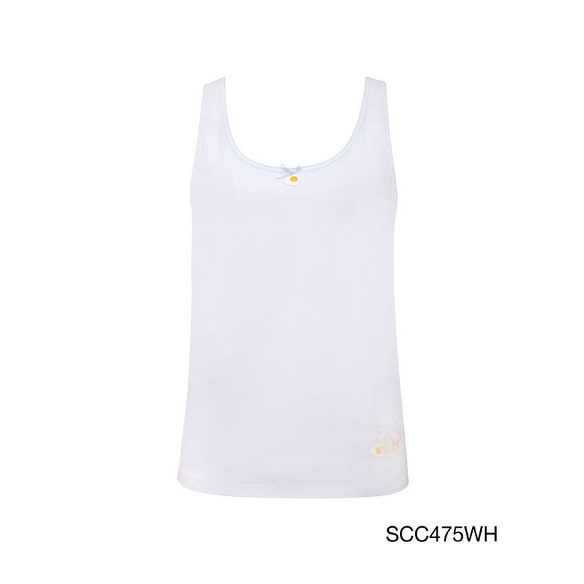 Sabina ซาบีน่า เสื้อทับตัวยาว รุ่น Cool Teen รหัส SCC475WH สีขาว