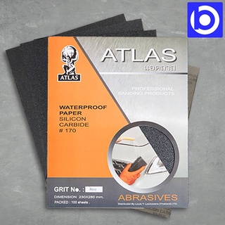 * มีทุกเบอร์ * กระดาษทรายน้ำ Atlas มีให้เลือก เบอร์ #80 ถึง #2000