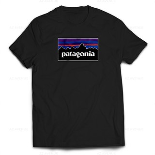 [S-5XL]เสื้อยืดแขนสั้น พิมพ์ลายการ์ตูน Patagonia สไตล์สปอร์ต