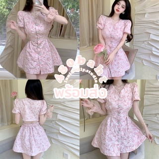 innimolly.studioพร้อมส่ง🩰เดรสแขนตุ๊กตาโชว์หลัง
