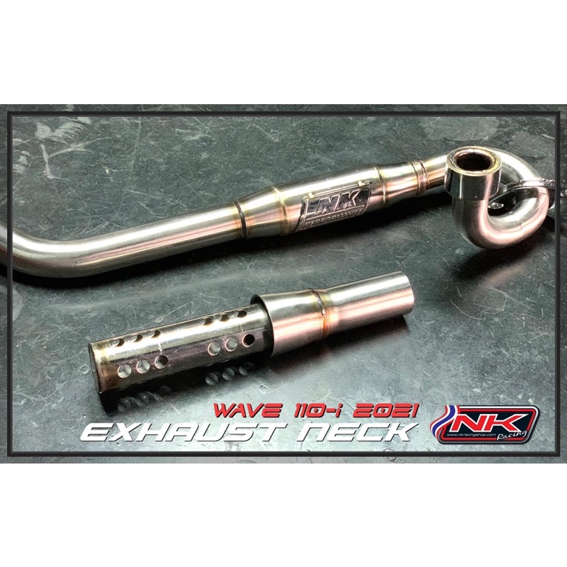 คอท่อ Wave110-I 2021-2024 คอม้วนบอม…เพิ่มอัตราเร่ง แรงบิดและแรงม้าสามารถใช้กับปลายท่อเดิมได้เลย แรงขึ้นกว่าเดิมแน่นอน