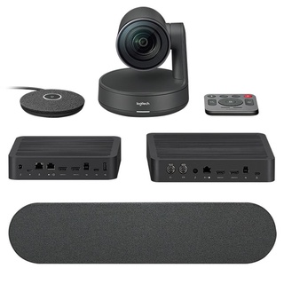 Logitech Rally Plus (Incl, 2spkr 2 mic) รหัสสินค้า : QCAM-RALLYPLUS#