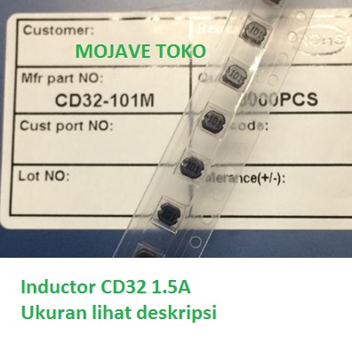 ตัวเหนี่ยวนํา 1.5uH 1R5 CD32 1.5A คุณภาพสูง