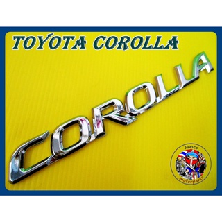 โลโก้    - TOYOTA COROLLA ALTIS 06-14 EMBLEM BADGE LOGO STICKER CHROME 3D