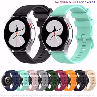 สายนาฬิกาข้อมือซิลิโคน แบบเปลี่ยน สําหรับ iWatch Series 7 6 SE 5 4 3 2 1 41 มม. 45 มม. 44 มม. 40 มม. 42 มม. 38 มม.