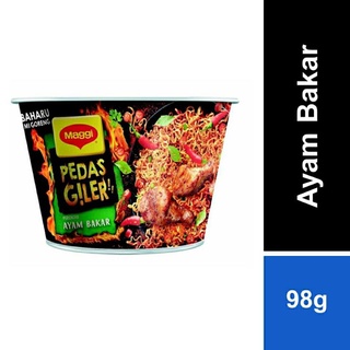 บะหมี่กึ่งสำเร็จรูป (รสไก่ย่าง) 3×98gram