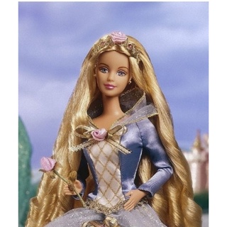 **กล่องไม่สวย** 1997 Barbie As Sleeping Beauty Barbie #18586 Collector Series