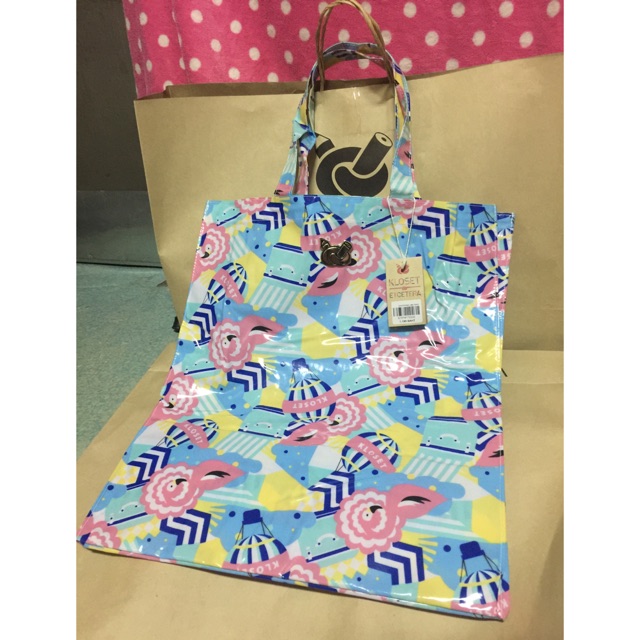 Kloset shopping bag M summer fling